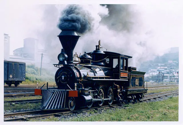 北海道鉄道開業１００周年の際に苗穂からやってきたSL 義経号